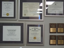 Diplomas and Awards